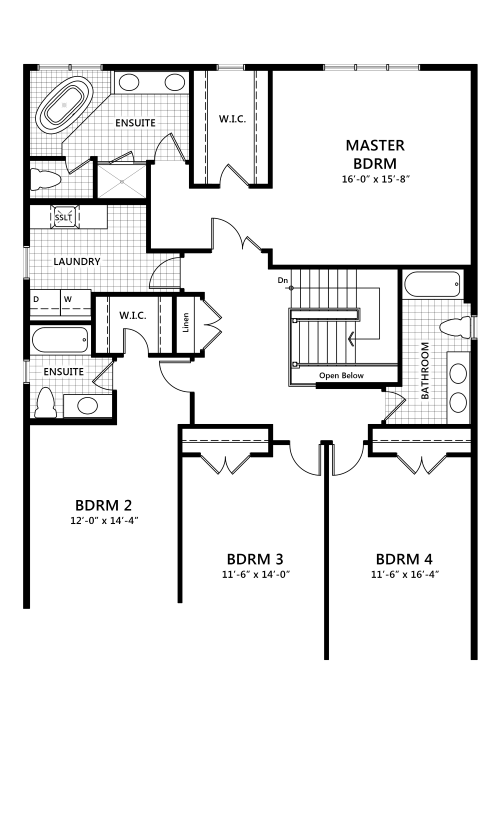 Second Floor layout